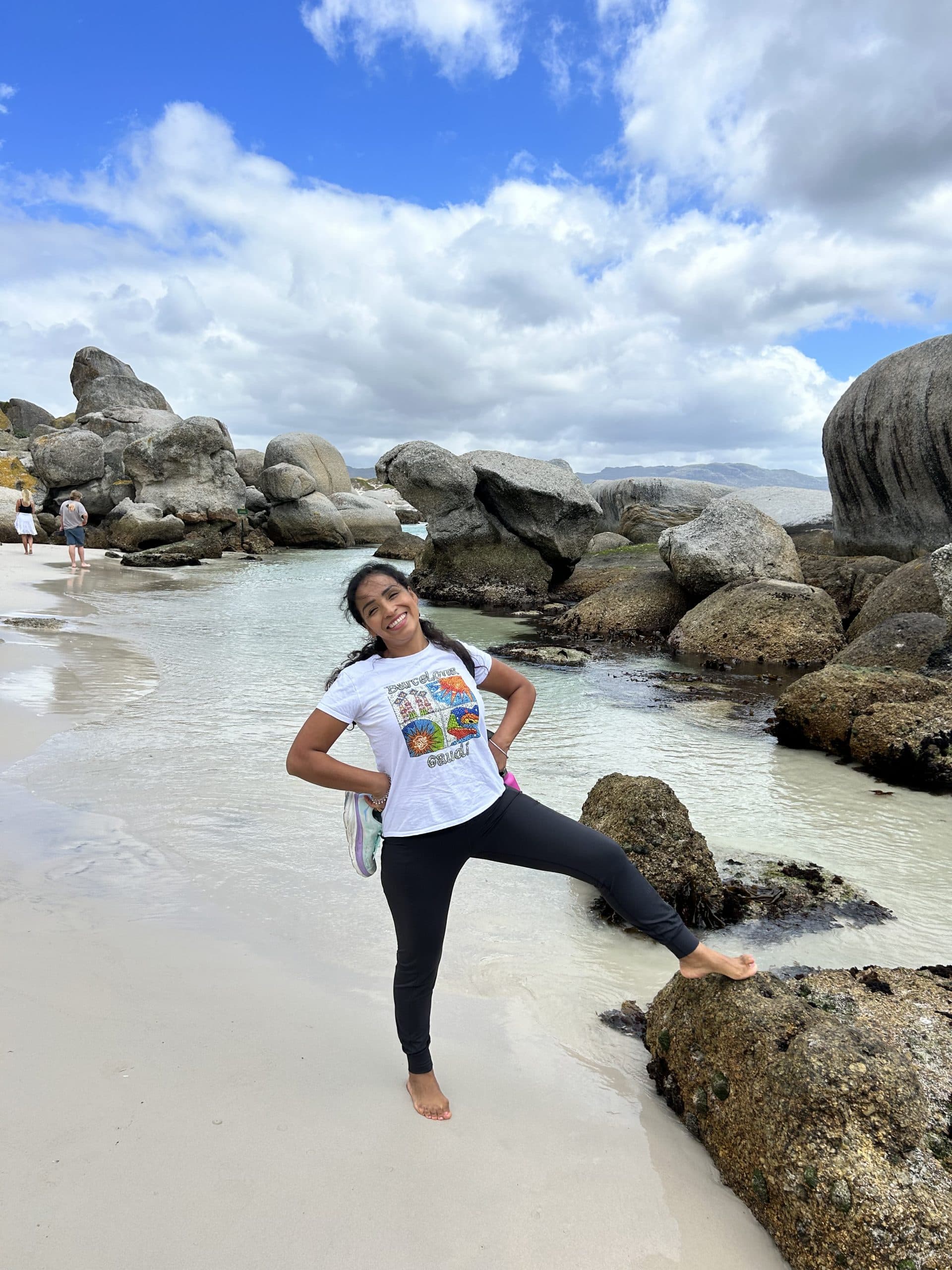 Gisella at Boulders Beach near Cape Town, South Africa